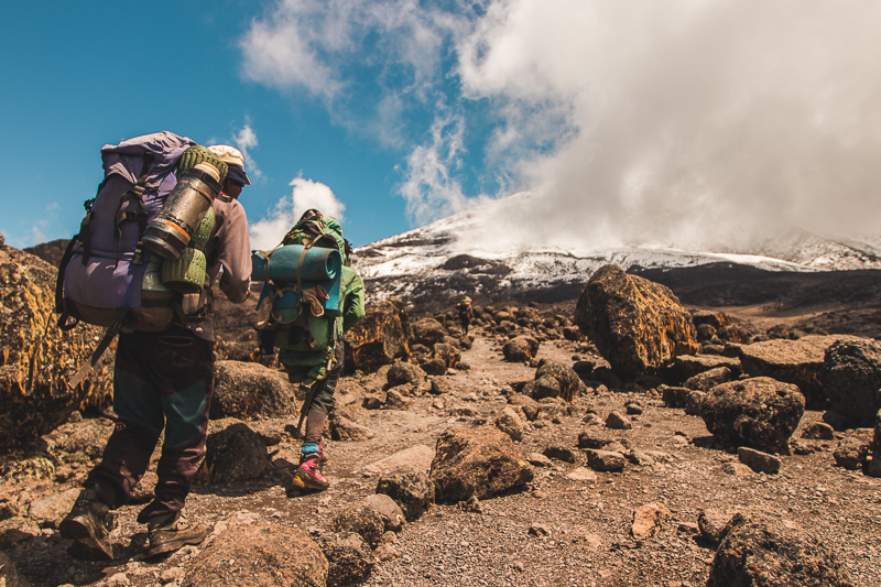 Kilimanjaro porters