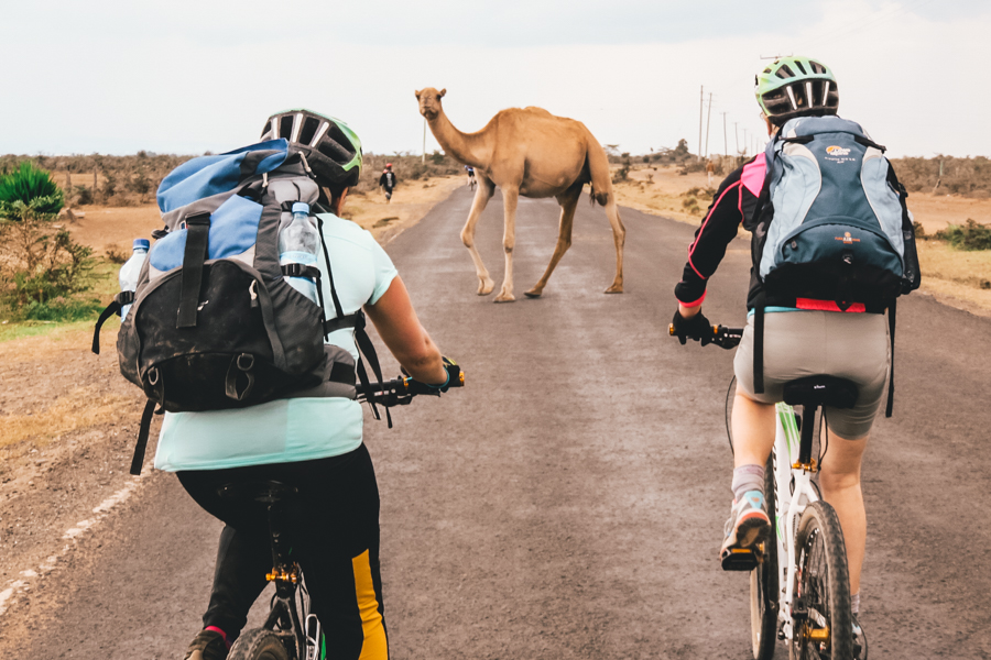 Cycling on the Kenya Tri-Adventure