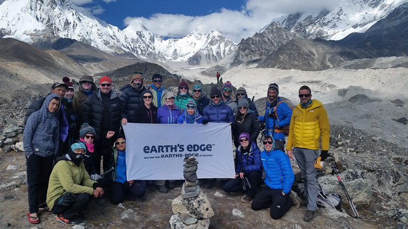 Everest Base Camp group photo