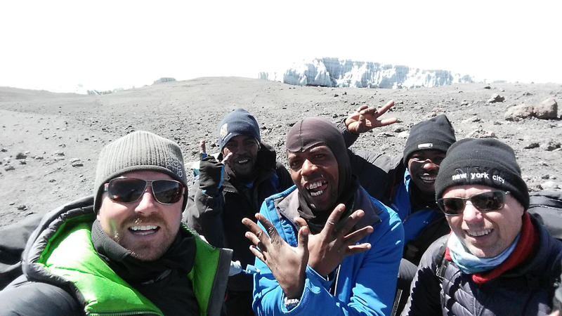 Guides on Kilimanjaro