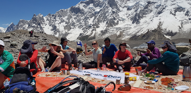 K2 base camp trek rest day
