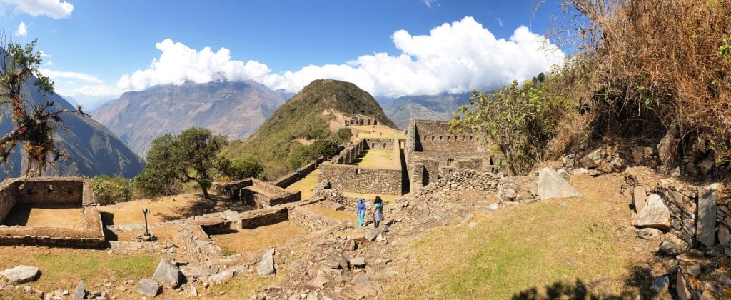 Choquequirao. Visiting this site is the highlight of the trek.