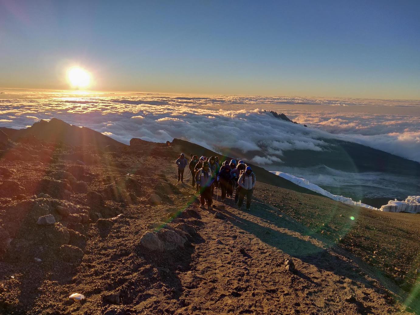 Hiking Kilimanjaro with Earth's Edge