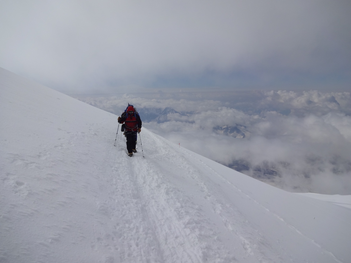 Summit day Mount Elbrus